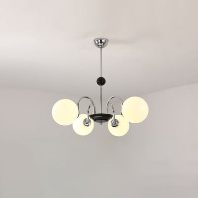 Halion Chandelier Rod Frame and White