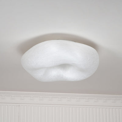 Calerelle Ceiling Lamp Cloud Shape Silk Elegant