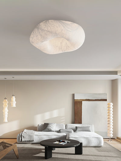 Calerelle Ceiling Lamp Cloud Shape Silk Elegant