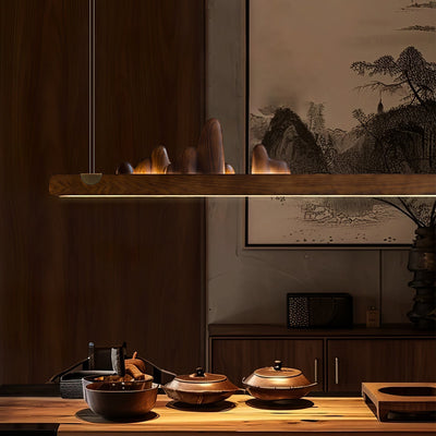 Elvaaine Modern Wood Pendant Light
