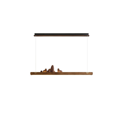 Elvaaine Modern Wood Pendant Light