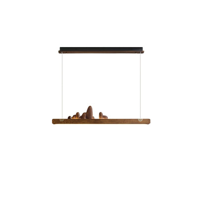 Elvaaine Modern Wood Pendant Light