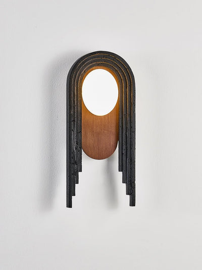 Zenith Arc Halo Art Deco Wall Sconce