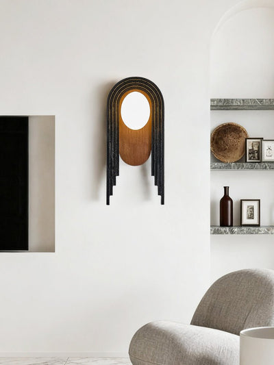 Zenith Arc Halo Art Deco Wall Sconce