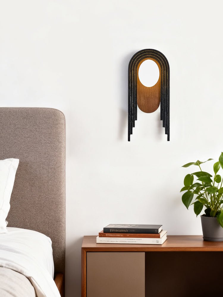 Zenith Arc Halo Art Deco Wall Sconce