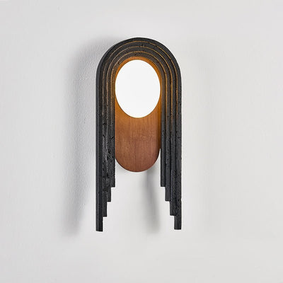 Zenith Arc Halo Art Deco Wall Sconce