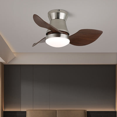 Luvora Minimalist Wood Ceiling Fan Light