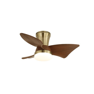 Luvora Minimalist Wood Ceiling Fan Light