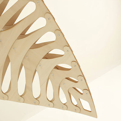 Veliren Leaf Wood Pendant Light