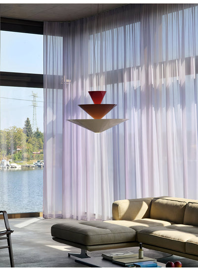 Pyramia Tiered Color Block Pendant Light