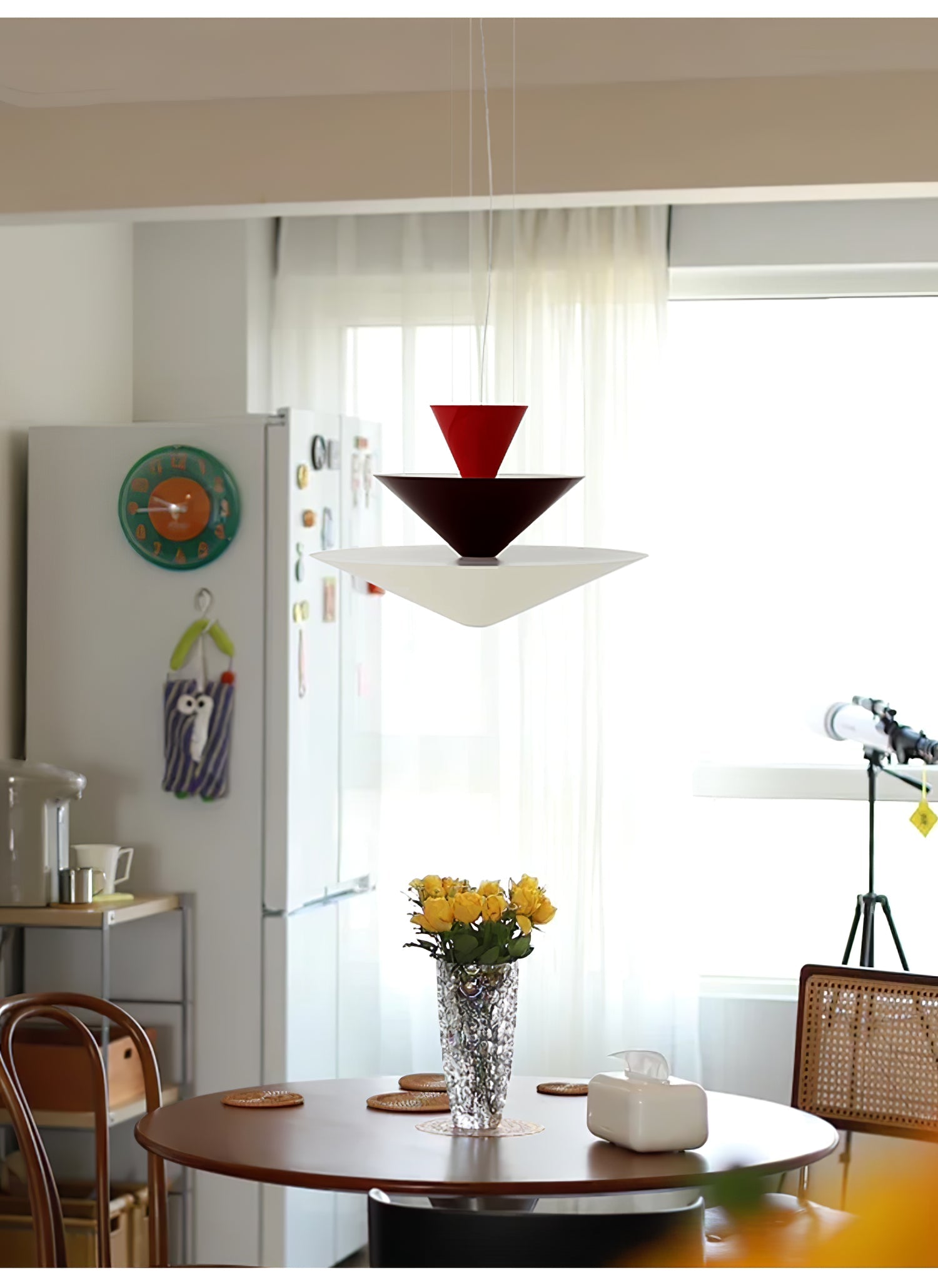 Pyramia Tiered Color Block Pendant Light