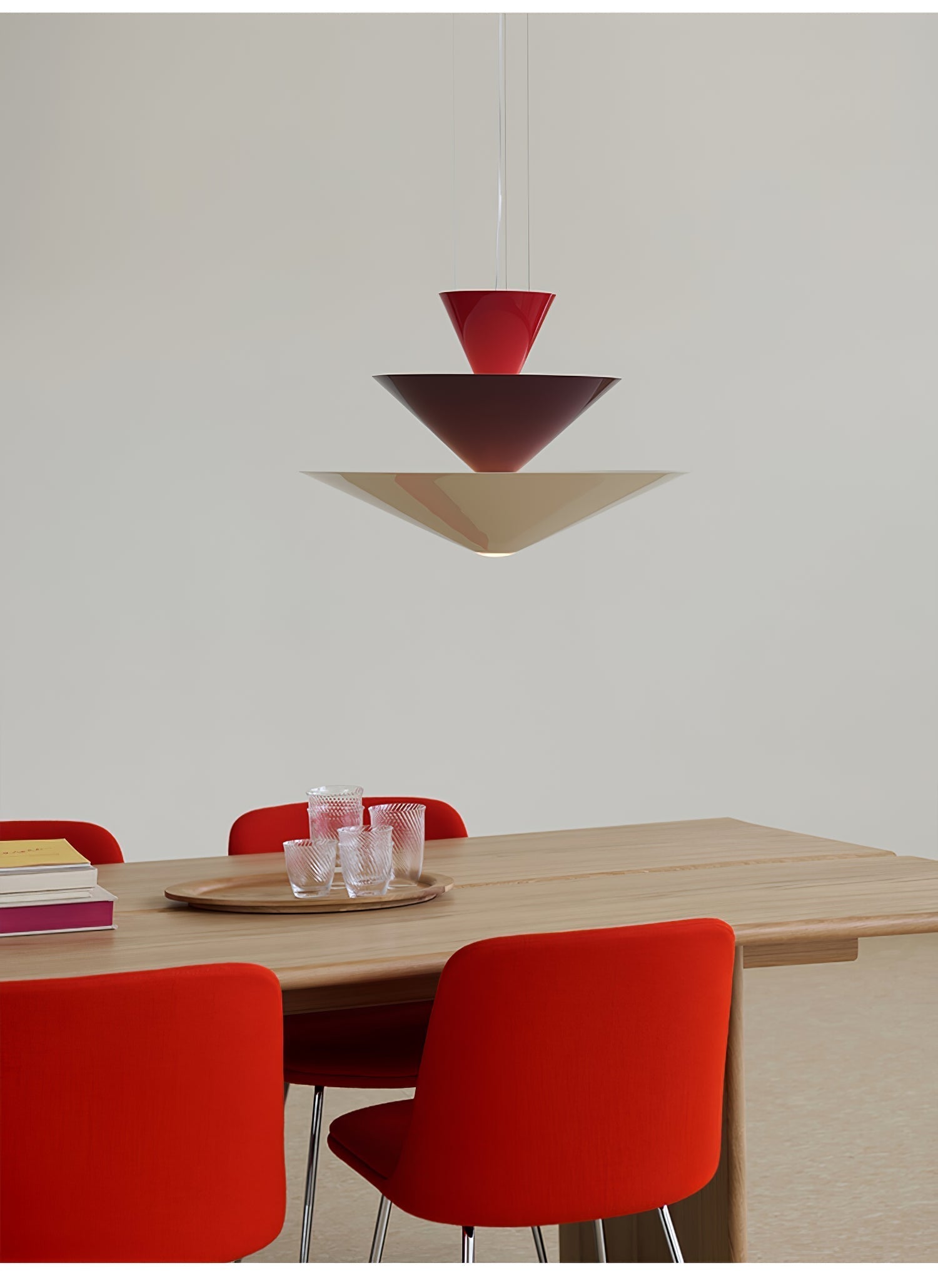 Pyramia Tiered Color Block Pendant Light