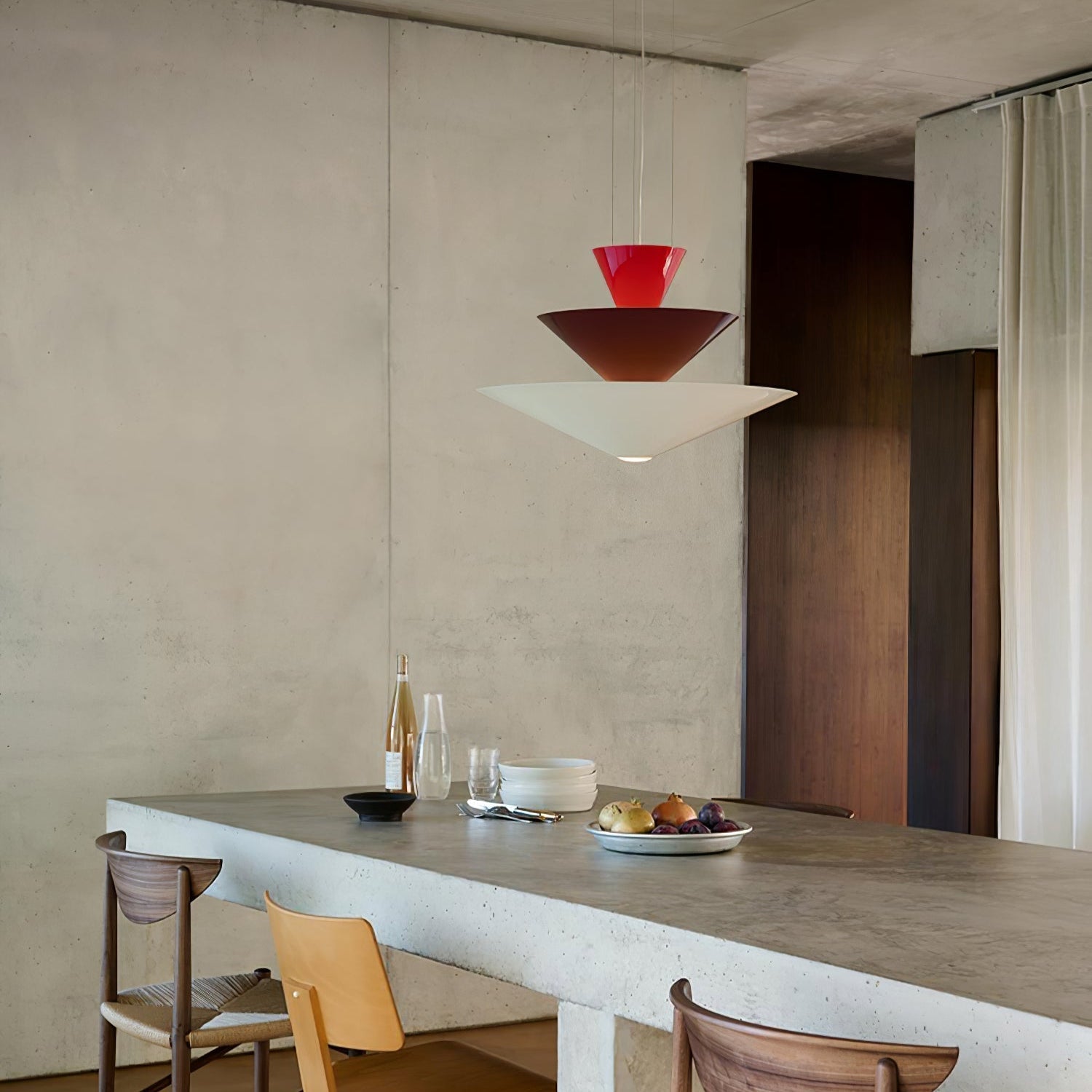 Pyramia Tiered Color Block Pendant Light