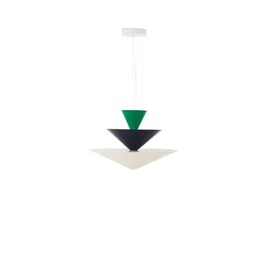 Pyramia Tiered Color Block Pendant Light