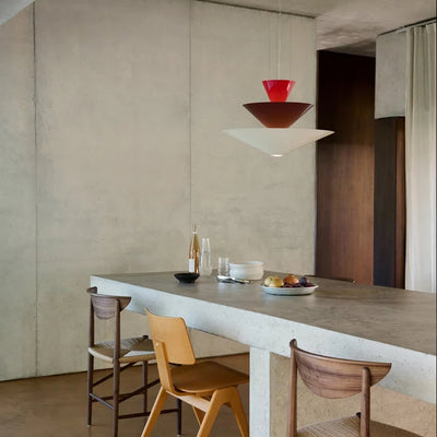 Pyramia Tiered Color Block Pendant Light