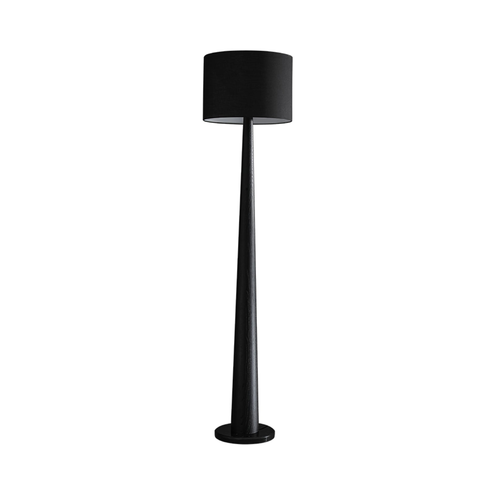 Ersilir Cylindrical Wood Floor Lamp