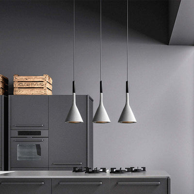 Valentina Modern Pendant Light, Triangle - Neutral Decor