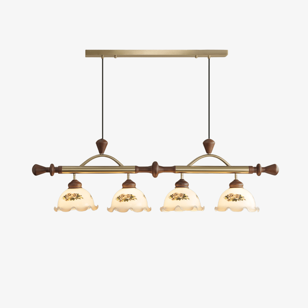 Valcrest Floral Patterned Multi Pendant Light