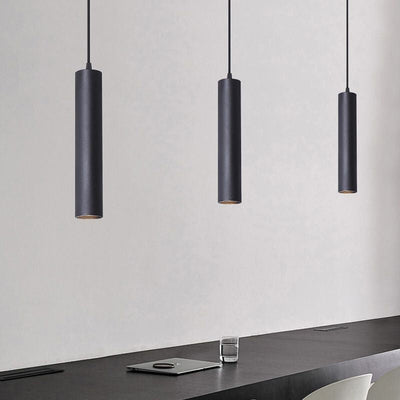 Arisha Modern Cylinder Shape Pendant Light Living Room - Neutral Decor