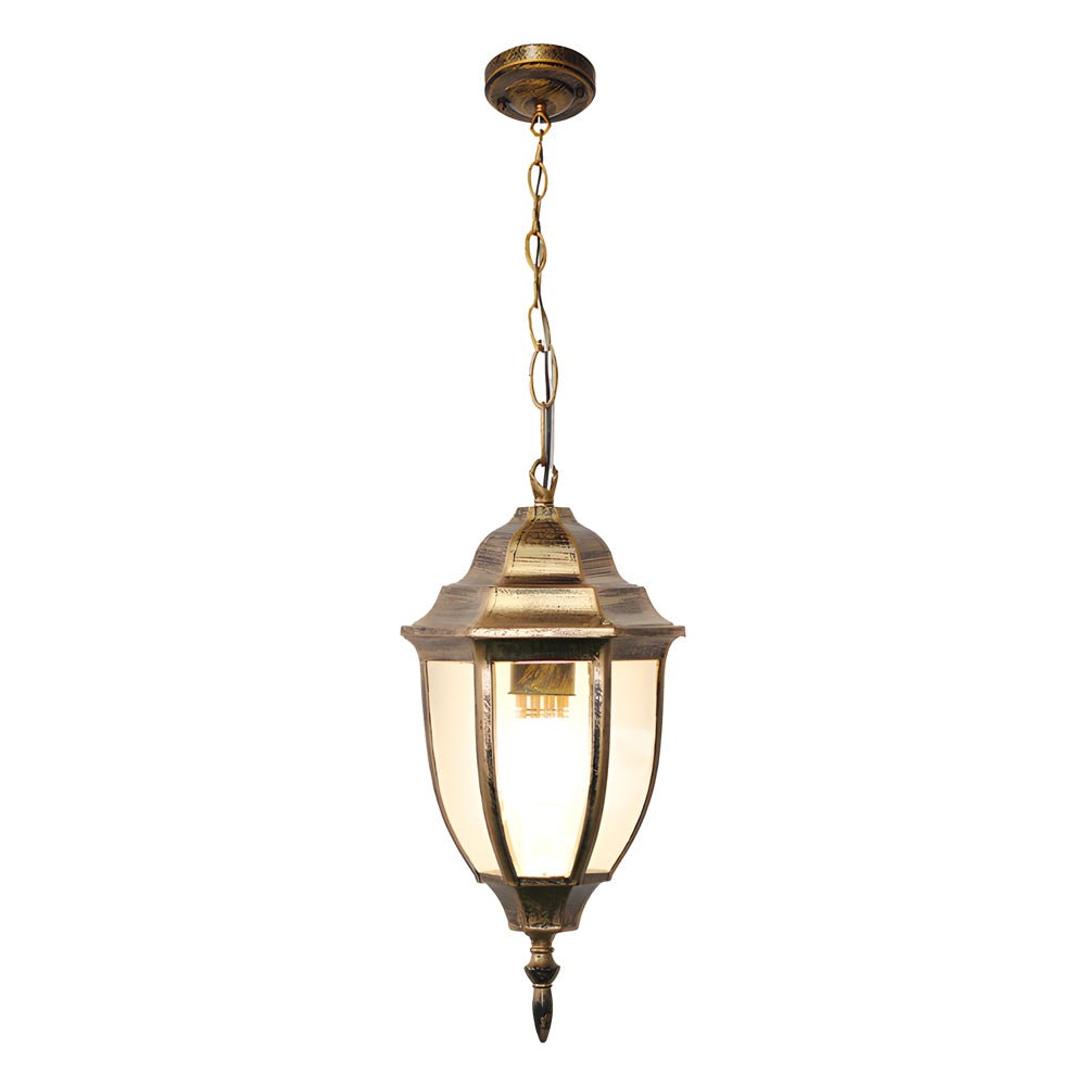 Saantha Antique European Aluminum Outdoor Chandeliers