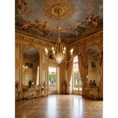 Valerix Brass Chandelier