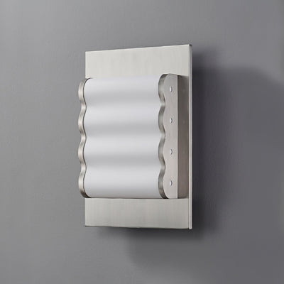 Wave Contemporary Fabric Wall lamp
