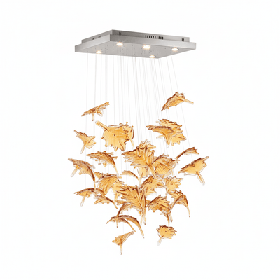 Maple Canopy Crystal Chandelier