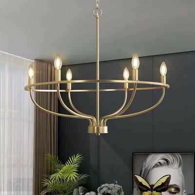 Cisoriel Classic Brass Chandelier