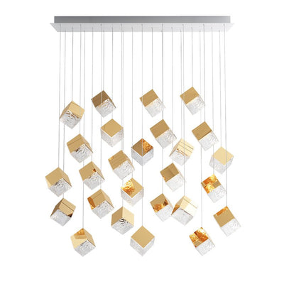 Prismatic Vapor Chandelier