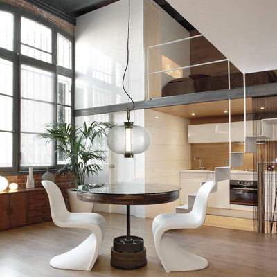 Uphaos Modern Minimalist Family Glass Pendant Light