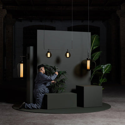 Uphaos Modern Minimalist Family Glass Pendant Light