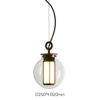 Uphaos Modern Minimalist Family Glass Pendant Light