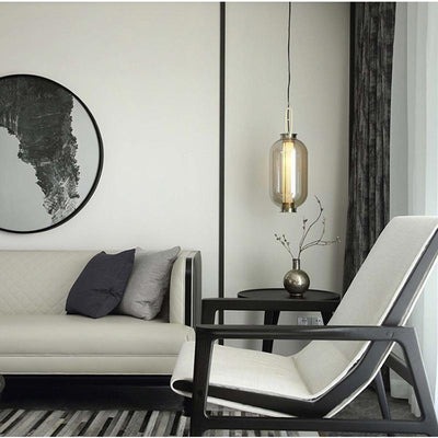 Uphaos Modern Minimalist Family Glass Pendant Light