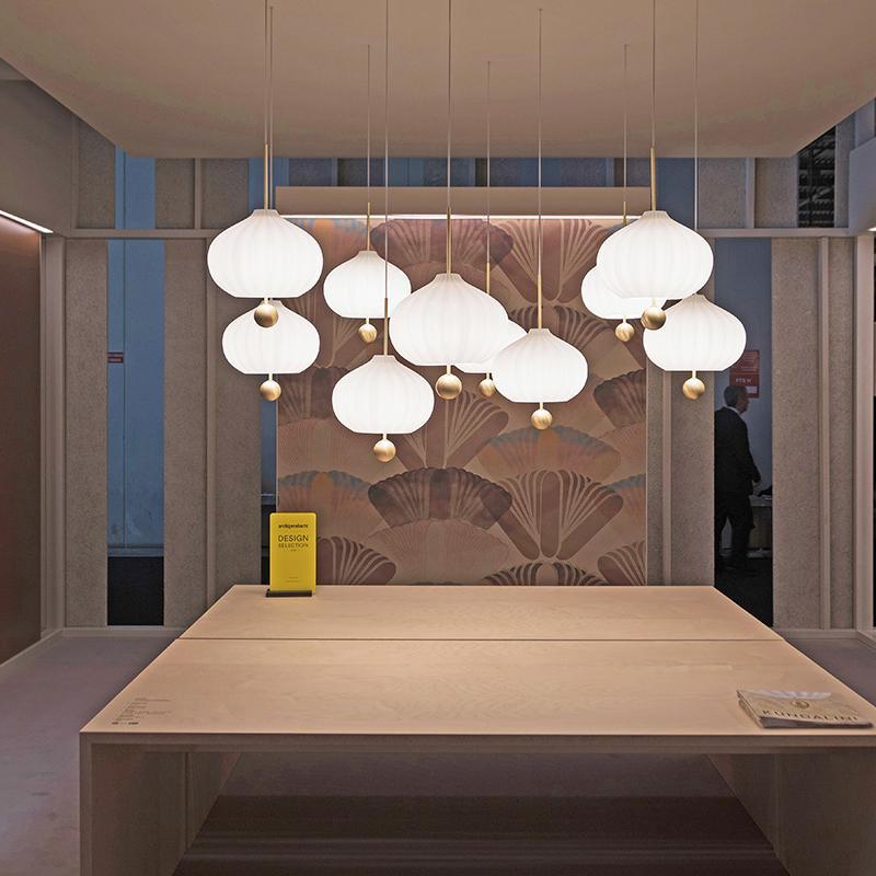 Pivh Vintage Brass Suspension Lamp