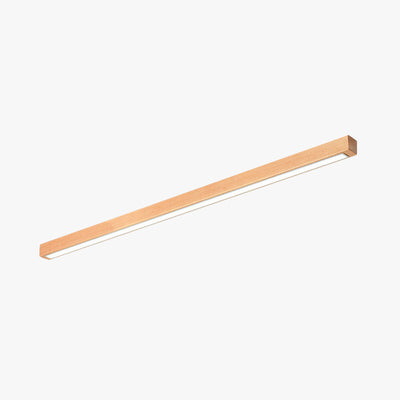 Arisha Linear Ceiling Light, Wood, 23.6"/39.4" - Neutral Decor