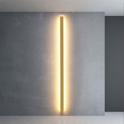Arisha Minimalist Linear Acrylic Wall Lamp - Neutral Decor