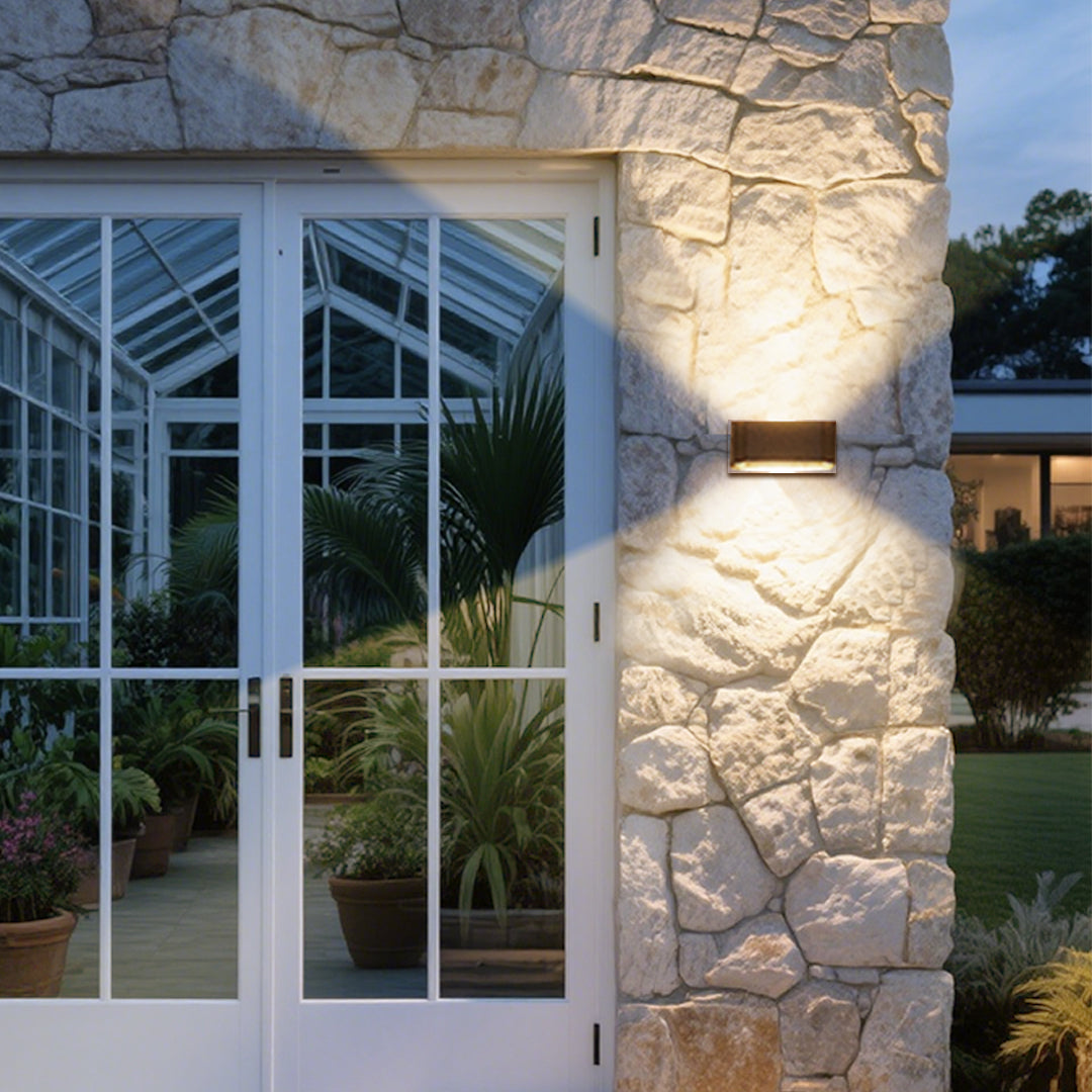 Jacob Minimalist Nordic-style Aluminum Outdoor Wall Lights