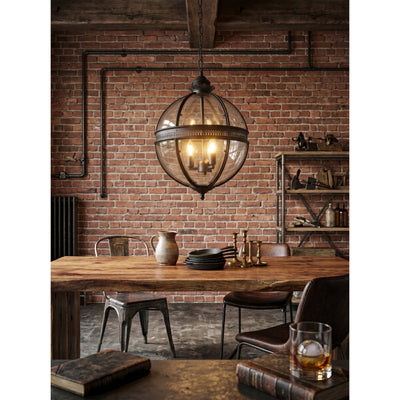 Aureford Glass Linear Pendant Light