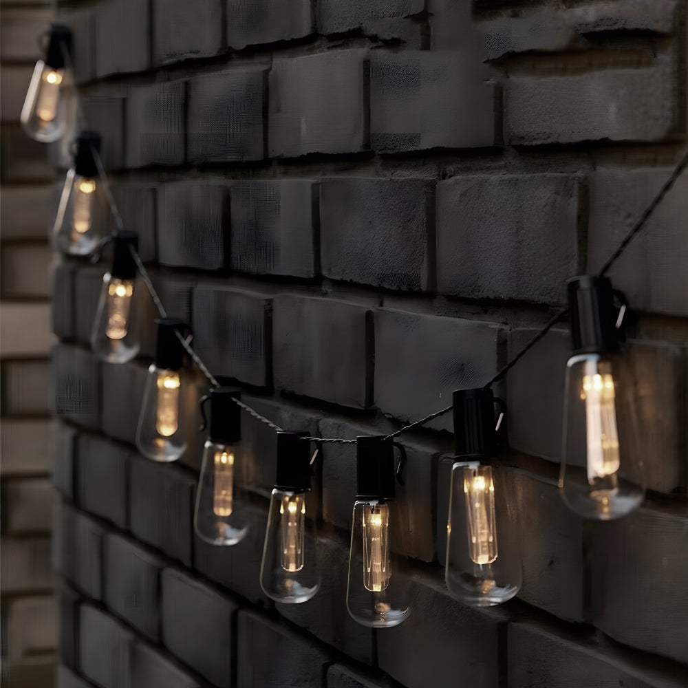 Frnc Vintage Camping String Camping Glass Outdoor Lights
