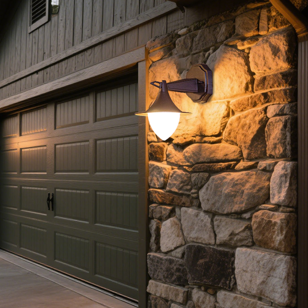 Diae LED Vintage Aluminum Outdoor Wall Light