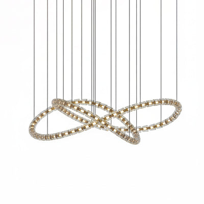 Nexus Gold  Crystal Chandelier