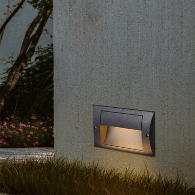 Harre Embedded LED Minimalist Aluminum Outdoor Step Lights