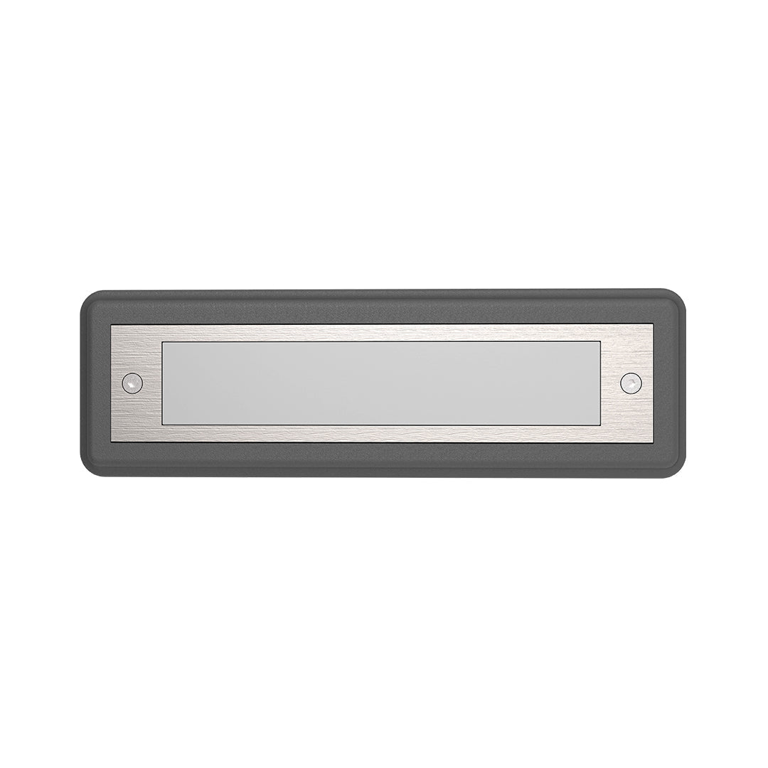 Gal LED Recessed Minimalist Aluminum Outdoor Step Lights