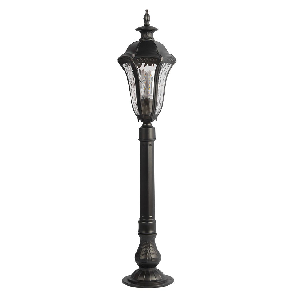 Evae Retro-Inspired Traditional Iron Outdoor Post Lamp