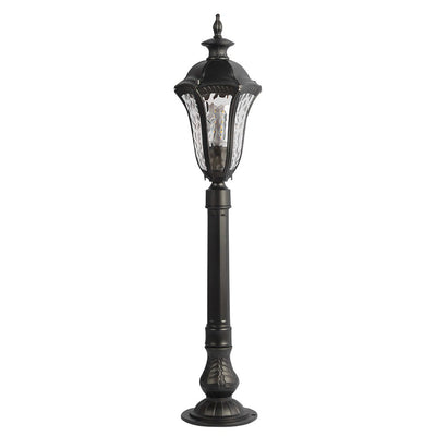 Evae Retro-Inspired Traditional Iron Outdoor Post Lamp