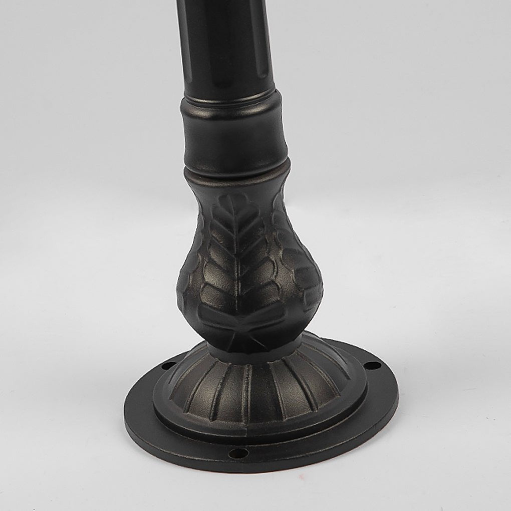 Evae Retro-Inspired Traditional Iron Outdoor Post Lamp