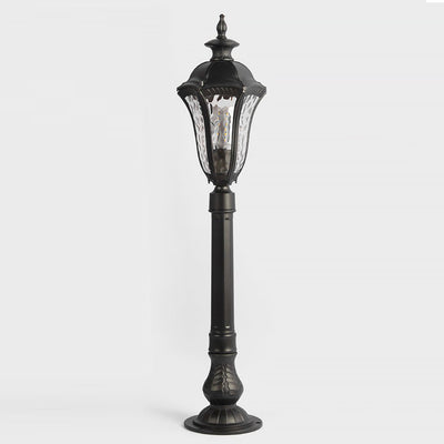 Evae Retro-Inspired Traditional Iron Outdoor Post Lamp