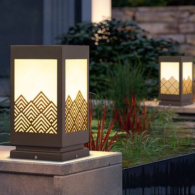 Maria Modern Landscape Sleek Stainless Steel Outdoor Light