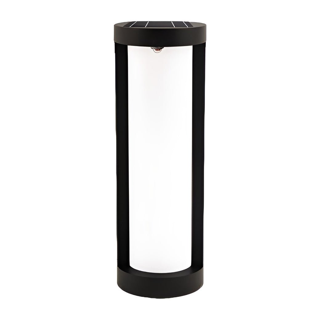 Leann Cylindrical LED Bollard Aluminum Outdoor Pathway Light