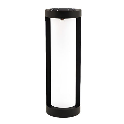 Leann Cylindrical LED Bollard Aluminum Outdoor Pathway Light